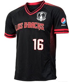 los d backs jersey