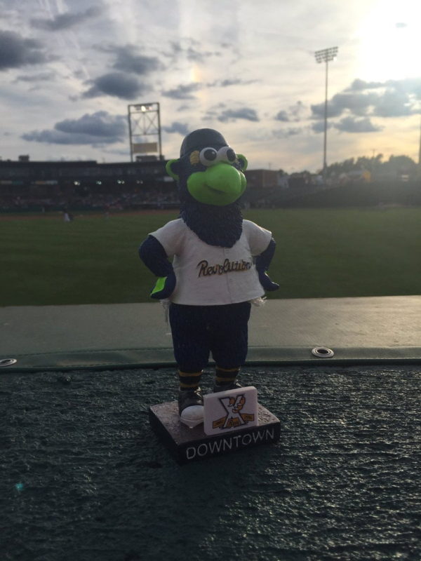 York Revolution Downtown Bobblehead 9-2-2016