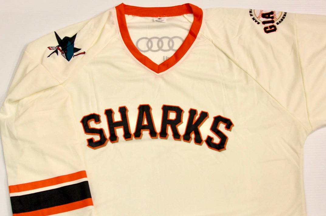 sharks giants jersey mashup