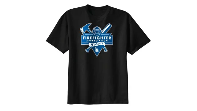 June 5, 2017 Los Angeles Dodgers - Firefighter Appreciation Night