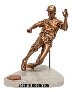 Jackie Robinson Statue 2017 Los Angeles Dodgers SGA Stadium Give Away 
