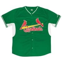 st louis cardinals green jersey