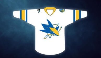 San Jose Sharks - Warriors Jersey 