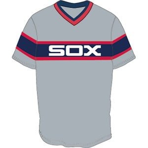 1983 white sox road jersey