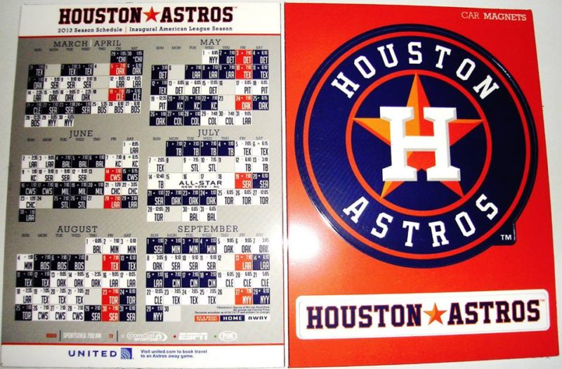 On Schedule: 1974 Houston Astros –  – The Blog