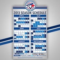 Apr 3-4 Toronto Blue Jays vs. Cleveland Indians – Magnet Schedule