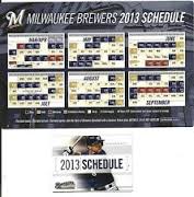 Apr 1 Milwaukee Brewers vs. Colorado Rockies – Magnet Schedule