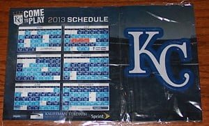 Apr 8 Kansas City Royals vs. Minnesota Twins – Magnet Schedule