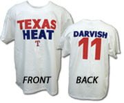 Apr 9 Texas Rangers vs. Tampa Bay Rays – Darvish Tshirt