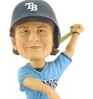 April 5, 2014 Texas Rangers vs Tampa Bay Rays –  Wil Myers ROY Bobblehead