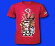 May 3, 2014 Milwaukee Brewers vs Cincinnati Red –  STAR WARS™ T-shirt