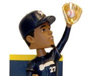 April 27, 2014 Chicago Cubs vs Milwaukee Brewers – Carlos Gomez Gold Glove Bobblehead