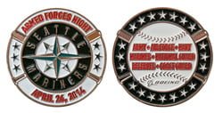 April 26, 2014 Texas Rangers vs. Seattle Mariners – Military Coins