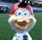 August 13, 2014 Philadelphia Phillies vs Los Angeles Angels – “Kids” Baby Rally Monkey Bobblehead