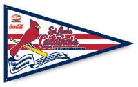 April 25, 2014 Pittsburgh Pirates vs. St. Louis Cardinals – 2013 League Champions Pennant Flag