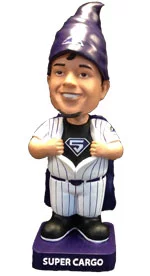colorado rockies cargo gnome bobblehead 5 18 2014 May 18, 2014 San Diego Padres vs Colorado Rockies Super Cargo Bobblehead Gnome