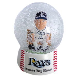 July 25, 2014 Boston Red Sox vs Tampa Bay Rays – Don Zimmer Snowglobe