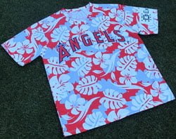 July 25, 2014 Detroit Tigers vs. Los Angeles Angels – Hawaiian Shirt
