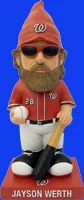 Washington Nationals werth gnome 8 05 14 August 5, 2014 New York Mets vs Washington Nationals Jayson Werth Garden Gnome