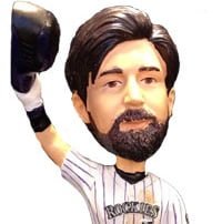 August 15, 2014 Cincinnati Reds vs Colorado Rockies  – Todd Helton “Farewell” Bobblehead
