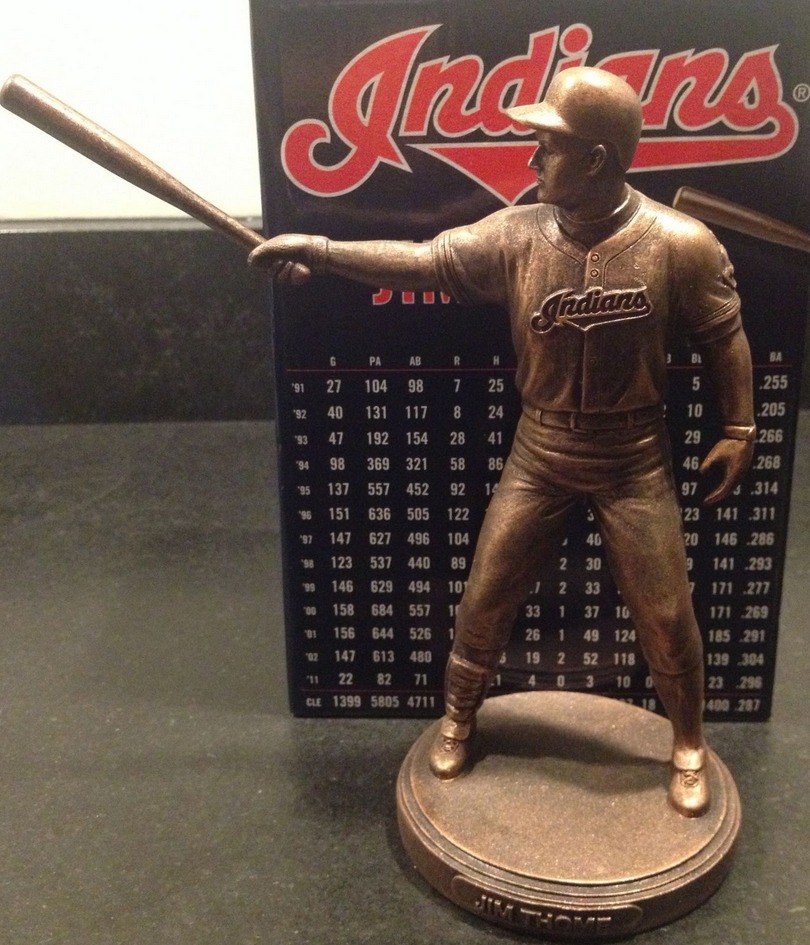 August 2, 2014 Texas Rangers vs. Cleveland Indians – Jim Thome Statue