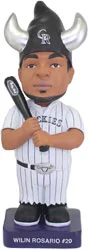 colorado rockies baby bull gnome 90715 September 7, 2014 San Diego Padres vs Colorado Rockies Baby Bull Bobblehead Gnome