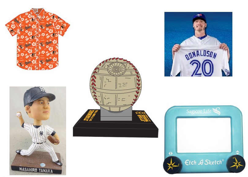 2015’s Best MLB Stadium Giveaways by Team – AL East