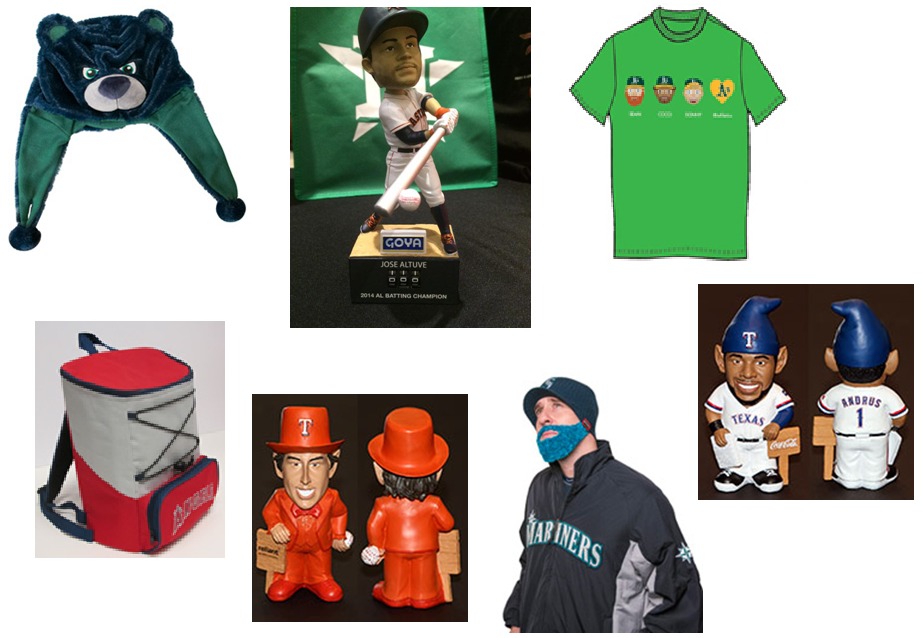 2015’s Best MLB Stadium Giveaways by Team – AL West