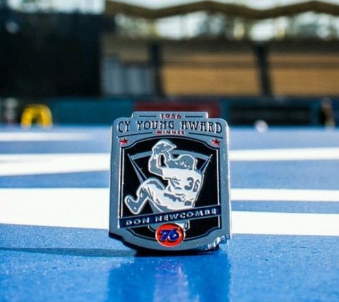 April 13, 2015 Los Angeles Dodgers vs. Seattle Mariners – Cy Young Collectors’ Pin Series: Don Newcombe