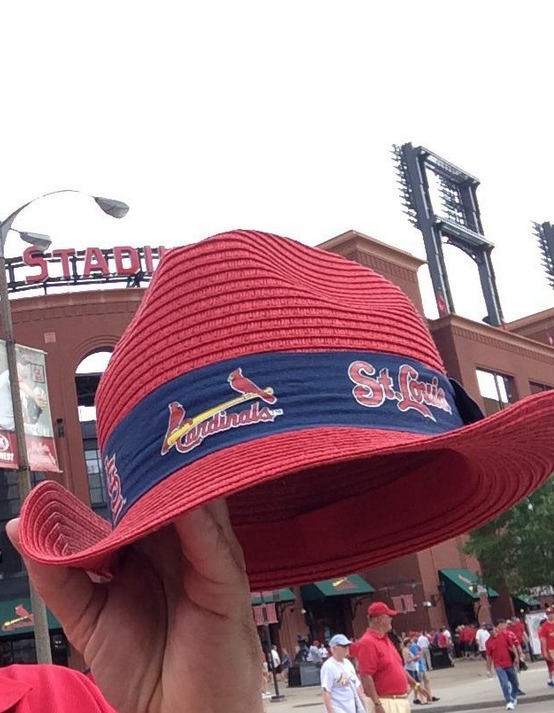 May 7, 2015 St Louis Cardinals vs Chicago Cubs – Fedora