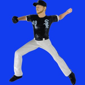 October 3, 2015 Chicago White Sox vs. Detroit Tigers – Stretch Chris Sale Action Figure