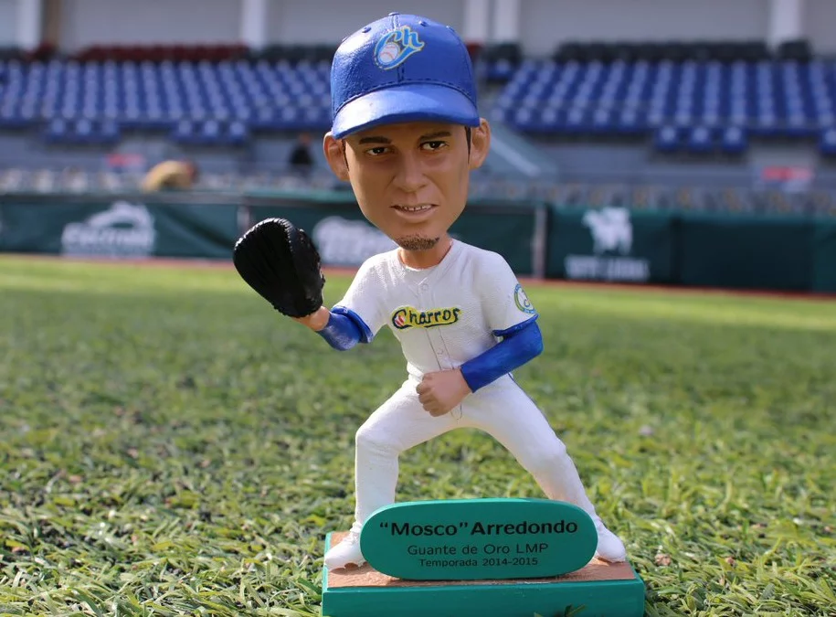 Charros de Jalisco - El Mosco Arredondo Bobblehead - Mexican Pacific League