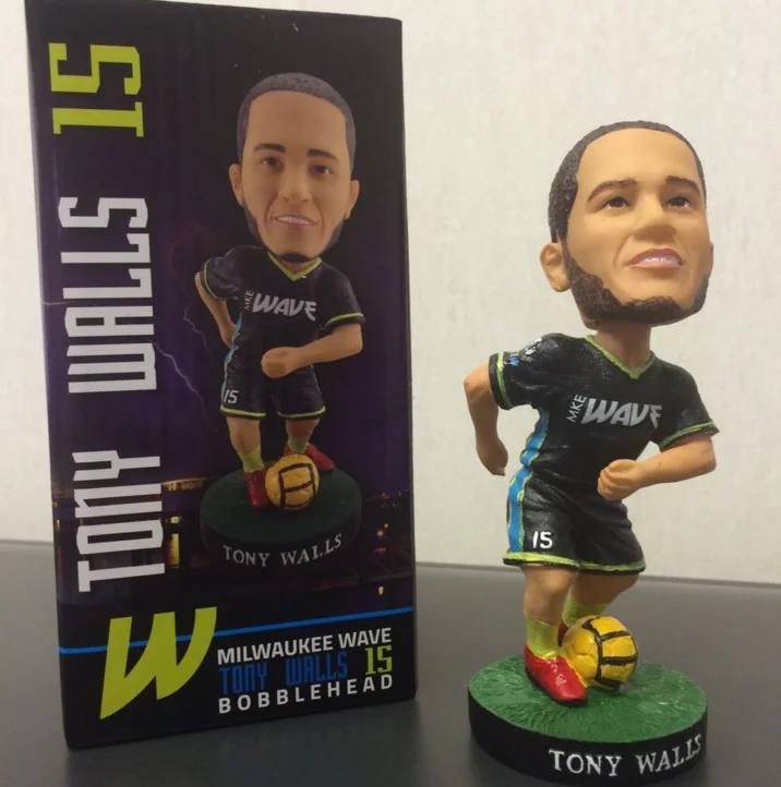 Tony Walls Bobblehead - Milwaukee Wave - 12-31-2015