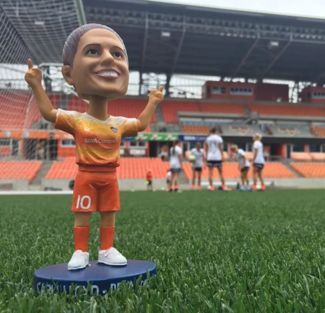Carli Llyod Bobblehead - Houston Dash - 4-16-2016