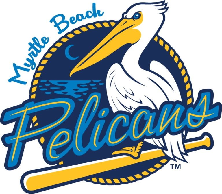 Myrtle Beach Pelicans 2019 Promotional Stadium Giveaways