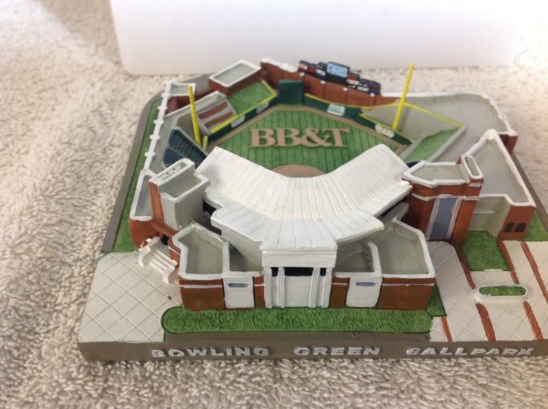 Bowling Green Kentucky Hot Rods Citizens First Ball Park REPLICA