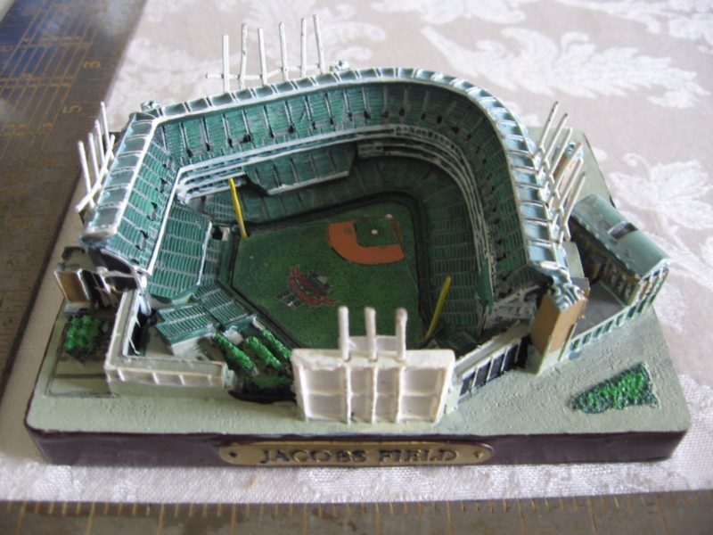 Cleveland Indians did a SGA of a Jacobs Field replica