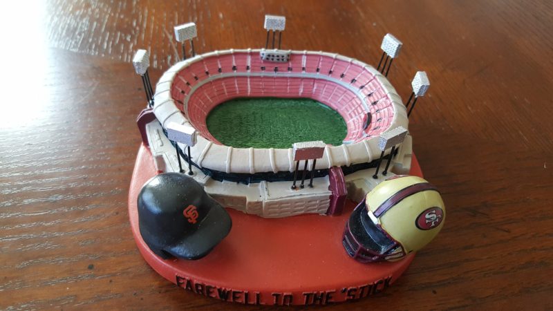 Giants did a farewell to the 'stick (Candlestick Park