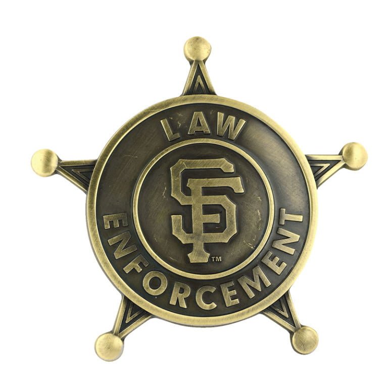 July 28, 2016 San Francisco Giants – Law Belt Buckle