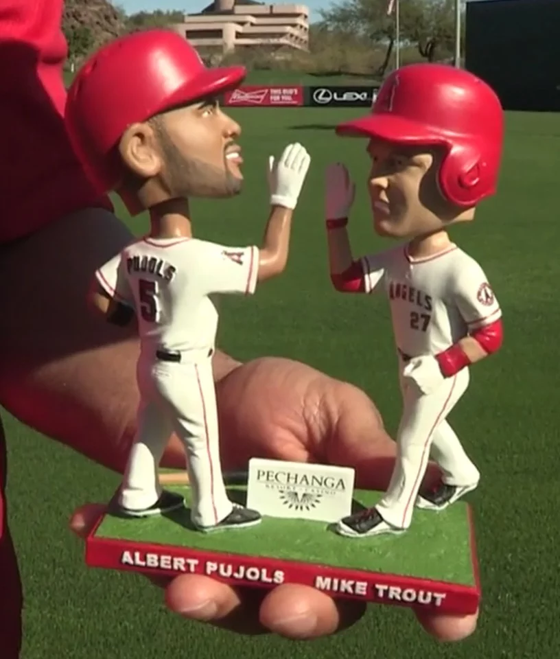 Los Angeles Angels Bobblehead History - Stadium Giveaway