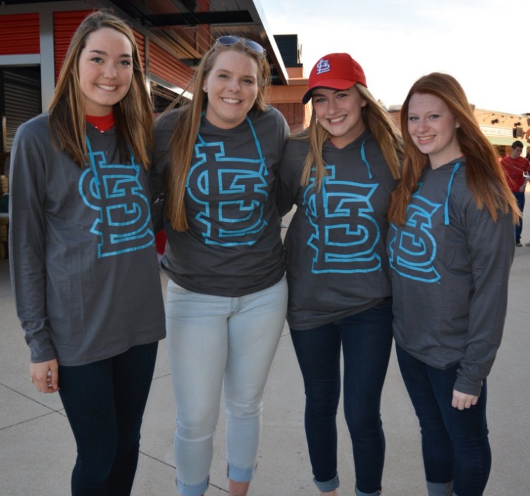 April 13, 2016 – St. Louis Cardinals – College Night #1 Hoodie