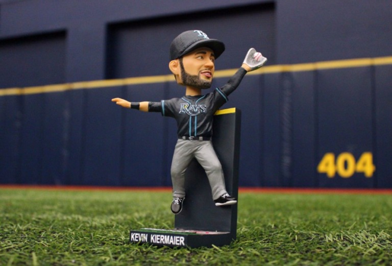 April 16, 2016 Tampa Bay Rays – Kiermaier Platinum Glove Bobblehead