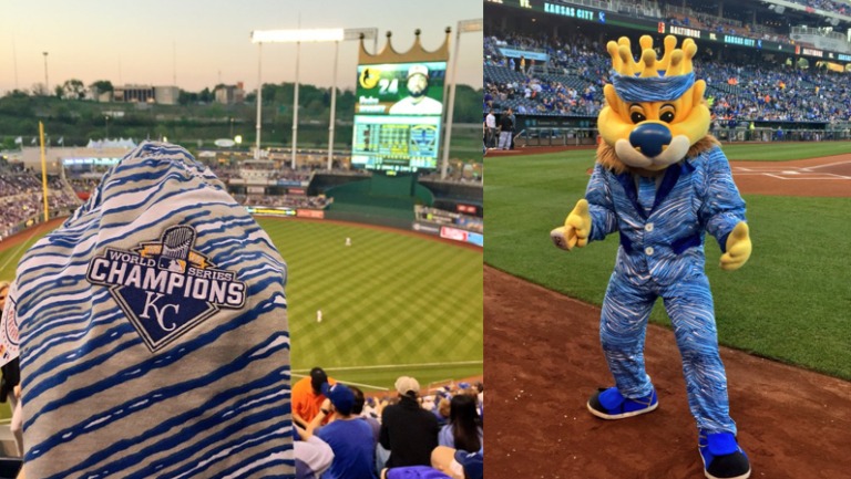 April 22, 2016 – Kansas City Royals – World Series Champions Zumbaz Pants