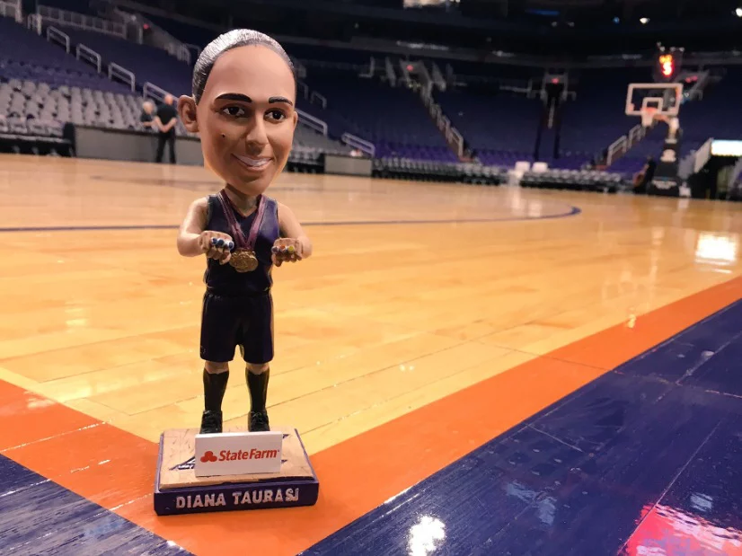 diana taurasi bobblehead - phoenix mercury - 8-27-2016