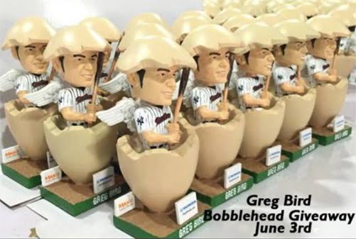June 3, 2016 Wilkes Barre Rail Riders – Greg Bird Bobblehead