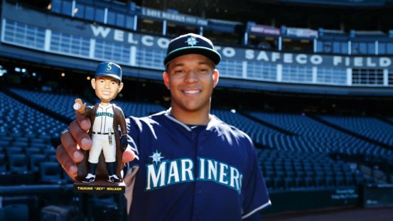 Seattle Mariners Taijuan Skywalker Bobbblehead 8-21-2016