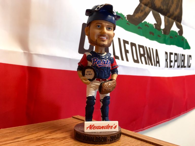 June 26, 2016 Stockton Ports – Josh Donaldson AL MVP Bobblehead
