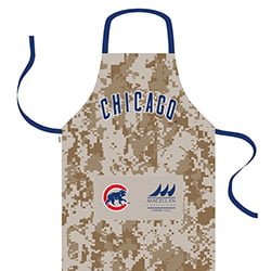 July 4, 2016 Chicago Cubs – Cubs Camo Apron