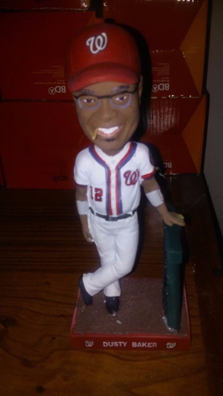 July 19, 2016 Washington Nationals – Dusty Baker Bobblehead