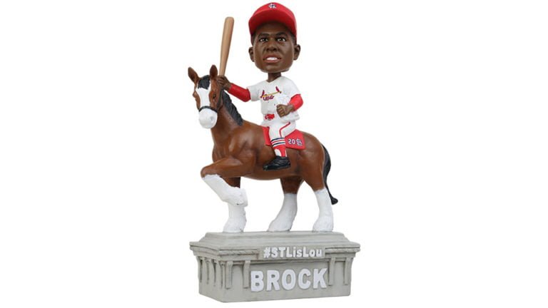 September 12, 2016 St Louis Cardinals – Lou Brock Tribute Bobblehead